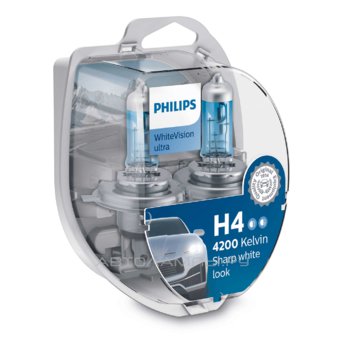 Philips H4 WhiteVision Ultra