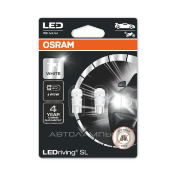 Osram W5W T10 6000K LEDriving Standart